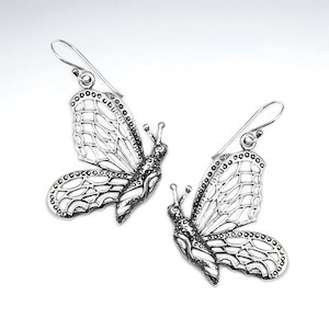 MONARCH BUTTERFLY EARRINGS 925.co.nz