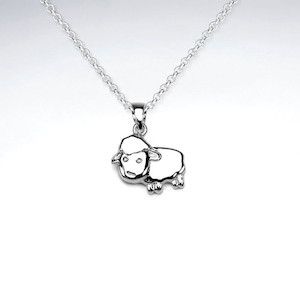 Internet only: BAA BAA SHEEP NECKLACE 925.co.nz