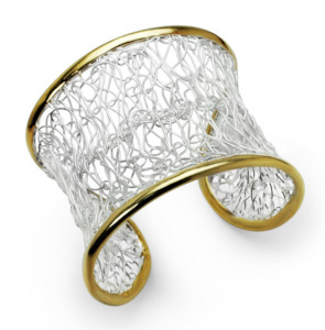 FILIGREE WIREWORK CUFF BANGLE 925.co.nz