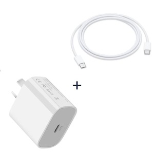 Type C to Type C Charger Cable (1m) & Wall Plug (NZ/AUS)