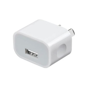 Telephone including mobile phone: Single USB Port Wall Plug (NZ / AUS)