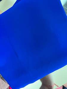 “Noobi" Royal Blue Premium Chiffon Scarf