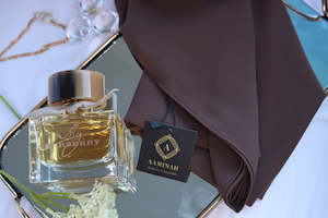 Clothing: "AMAYA" Walnut Premium Chiffon Scarf