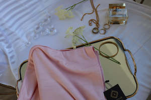 "CORDELLIA" Soft Pink Luxury Jersey Scarf