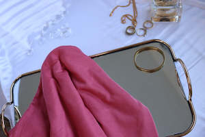 "AARNA" Tropical Pink Luxury Jersey Scarf