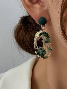 "Olivia" Resin Drop Earring