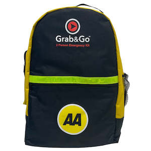 Emergency & first aid: AA Grab & Go 2-Person Emergency Kit