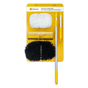 Car Cleaning 5 Piece Pole Kit