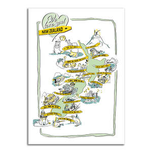 Winter Sale: AA "We Love You NZ" Tea Towel AA Exclusive