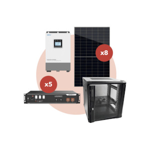 Akaroa 2 Bedroom Off-Grid Solar Kit set