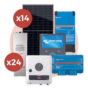 48V 1000Ah Premium 2-4 Bedroom Off-Grid Solar Kit set