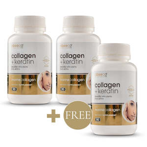 Marine Collagen + Keratin (Buy 2, get the 3rd bottle Free)