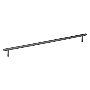 Building supplies: Tezra Cabinetry Pull 500mm – Brushed Gunmetal