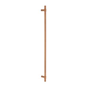 Modi Adjustable Entry Door Pull 900mm - Brushed Copper