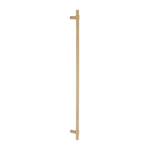 Modi Adjustable Entry Door Pull 900mm - Brushed Brass