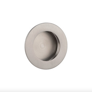 Atley Flush Pull Round - Stainless Steel