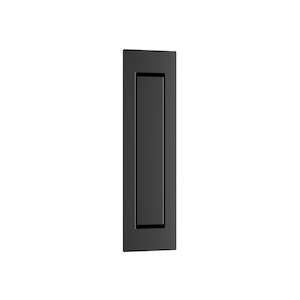 Cavity Slider Edge Pull - Matte Black