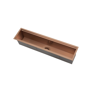 Kitchen Trough 940mm - Entertainer Series - Brushed Copper