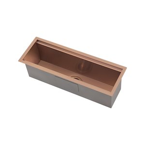 Kitchen Trough 640mm - Entertainer Series - Brushed Copper