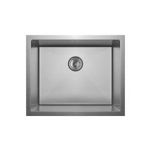 Seba - Overflow Sink 550mm (250 Deep) - Stainless Steel w Racks