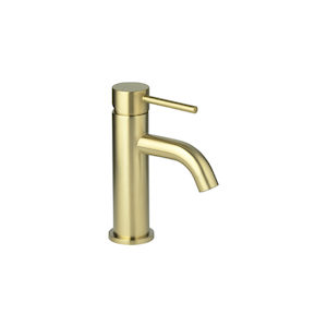 Elysian Basin Mixer - Brushed Brass