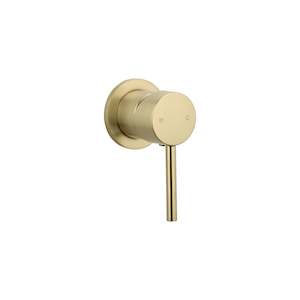 Elysian - Minimal Mixer - Brushed Brass