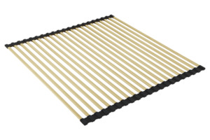 Penelope Kitchen Mat Rack - Brushed Brass