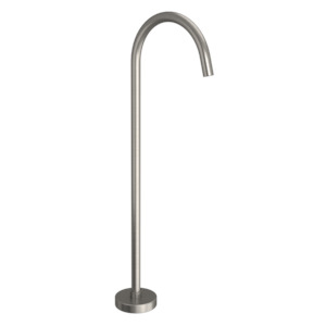 Floor Mounted Bath Filler - Brushed Nickel