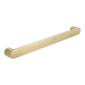 Milani Heated Towel Rail - Brushed Brass