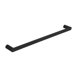 Milani Single Towel Rail 600mm - Matte Black