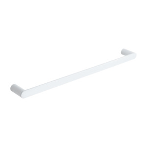 Milani Single Towel Rail 600mm - White