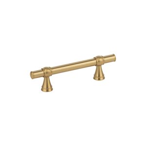 Kingsley Adjustable Cabinetry Pull 150mm - Brushed Brass