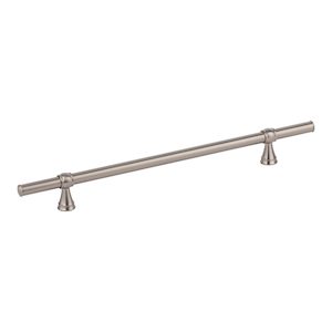 Kingsley Adjustable Cabinetry Pull 350mm - Brushed Nickel