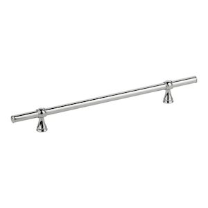 Kingsley Adjustable Cabinetry Pull 350mm - Chrome