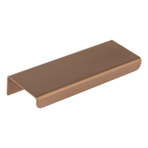 Rappana Cabinetry Pull Extended 100mm - Brushed Copper