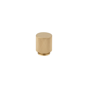 Tezra Textured Cabinetry Knob - Brushed Brass