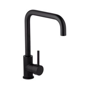 Eden Square Kitchen Mixer - Matte Black