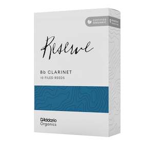 Organic Reserve Clarinet Reeds Box of 10