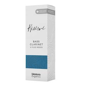 Organic Reserve Bass Clarinet Reeds Box of 5