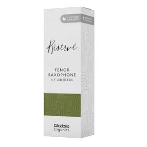 Organic Reserve Tenor Saxophone Reeds Box of 5