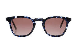 Page L Sunglasses in Blue Tort