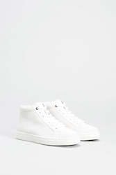 Womenswear: Kali High Top Sneaker in White