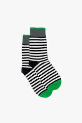 Womenswear: Green Toe Socks