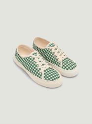 Gingham Printed Sneaker