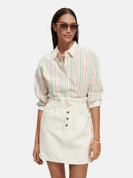 Womenswear: Multi Stripe Shirt