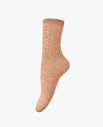 Gaja Socks in Beige or Off white