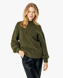 Womenswear: Tone Pullover in Capers Green