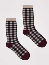 Womenswear: Vichy Check Socks