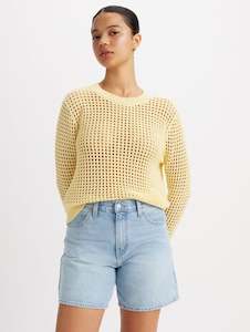 Womenswear: Crochet Long Sleeve in Anisa Flower