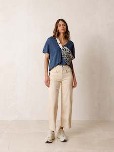 Front Pocket Trousers in Crudo